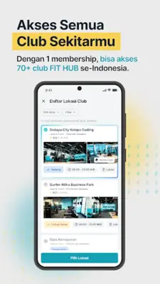 FIT HUB android App screenshot 1